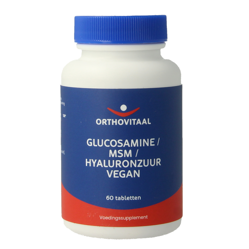 OrthoVitaal Glucosamine / MSM / Hyaluronzuur vegan 60 Tabletten