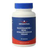 OrthoVitaal Glucosamine / MSM / Hyaluronzuur vegan 60 Tabletten