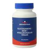 OrthoVitaal Glucosamine / MSM / Hyaluronzuur vegan 60.00 Tabletten