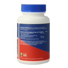 OrthoVitaal Glucosamine / MSM / Hyaluronzuur vegan 60.00 Tabletten
