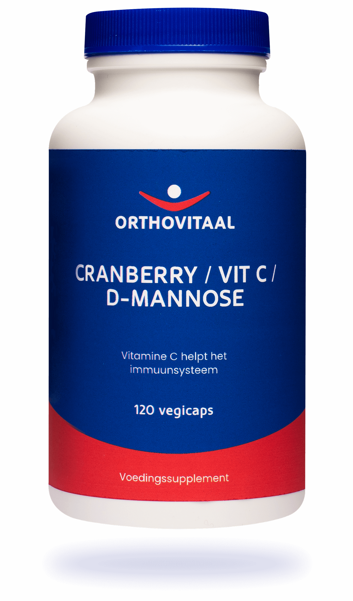 OrthoVitaal Cranberry / vitamine C / D-Mannose 120.00 Vegetarische capsules