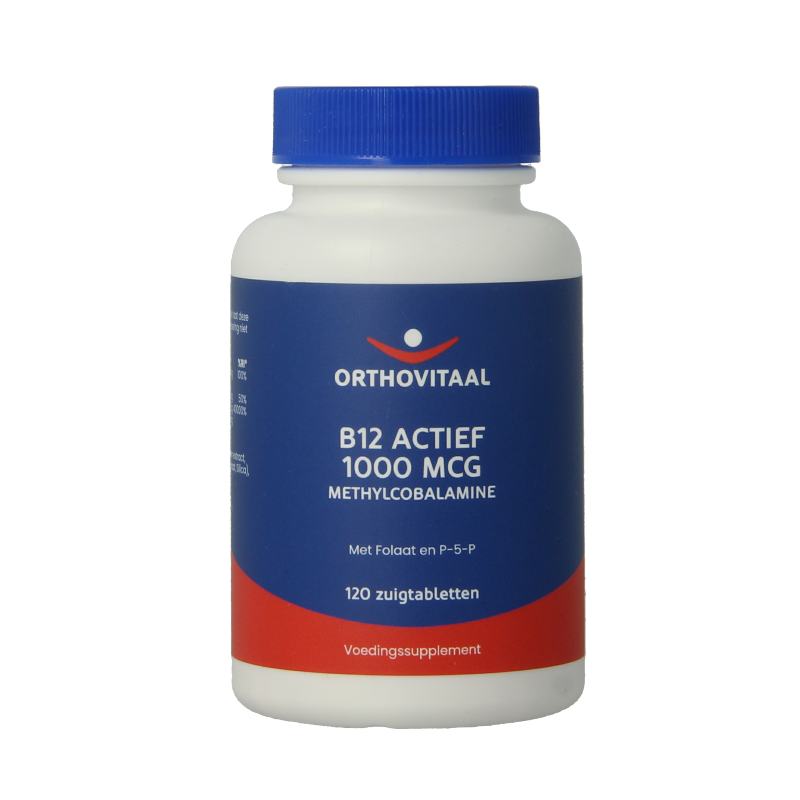 OrthoVitaal B12 Actief 1000mcg 120 Zuigtabletten