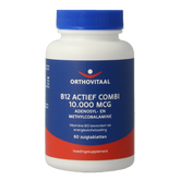 OrthoVitaal B12 Actief combi 10.000mcg 60.00 Zuigtabletten