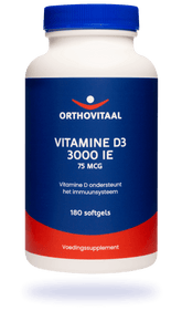 OrthoVitaal Vitamine D3 3000IE 180 Softgels