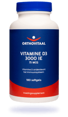 OrthoVitaal Vitamine D3 3000IE 180 Softgels