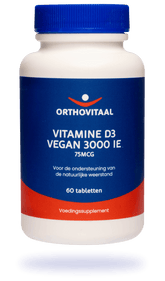 OrthoVitaal Vitamine D3 3000IE vegan 60.00 Tabletten