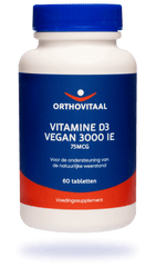 OrthoVitaal Vitamine D3 3000IE vegan 60 Tabletten