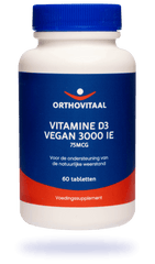 OrthoVitaal Vitamine D3 3000IE vegan 60.00 Tabletten