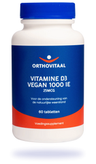 OrthoVitaal Vitamine D3 1000IE vegan 60 Tabletten
