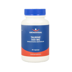 OrthoVitaal Taurine 500mg 60.00 Vegetarische capsules