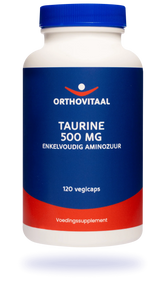 OrthoVitaal Taurine 500mg 120 Vegetarische capsules