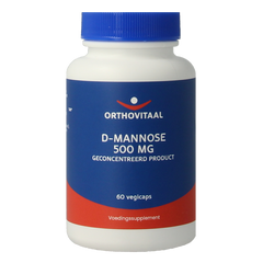 OrthoVitaal D-Mannose 500mg 60 Vegetarische capsules