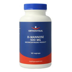 OrthoVitaal D-Mannose 500mg 120 Vegetarische capsules