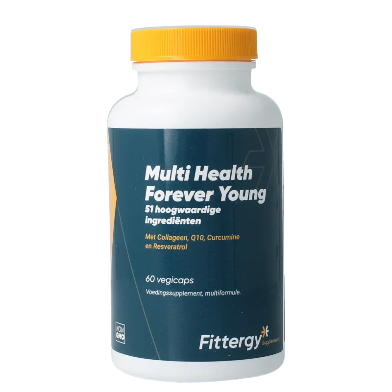 Fittergy Multi health forever young 60 Vegetarische capsules