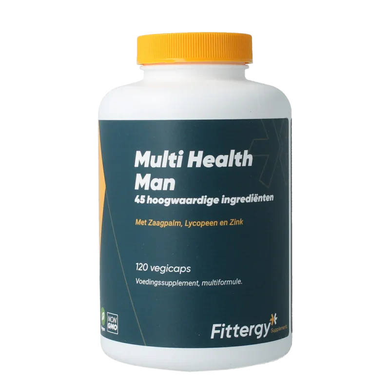 Fittergy Multi health man 120 Vegetarische capsules