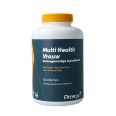 Fittergy Multi health vrouw 120.00 Vegetarische capsules