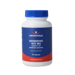 OrthoVitaal Berberine 400mg 60.00 Vegetarische capsules