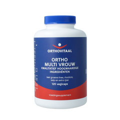OrthoVitaal Ortho multi vrouw 120.00 Vegetarische capsules
