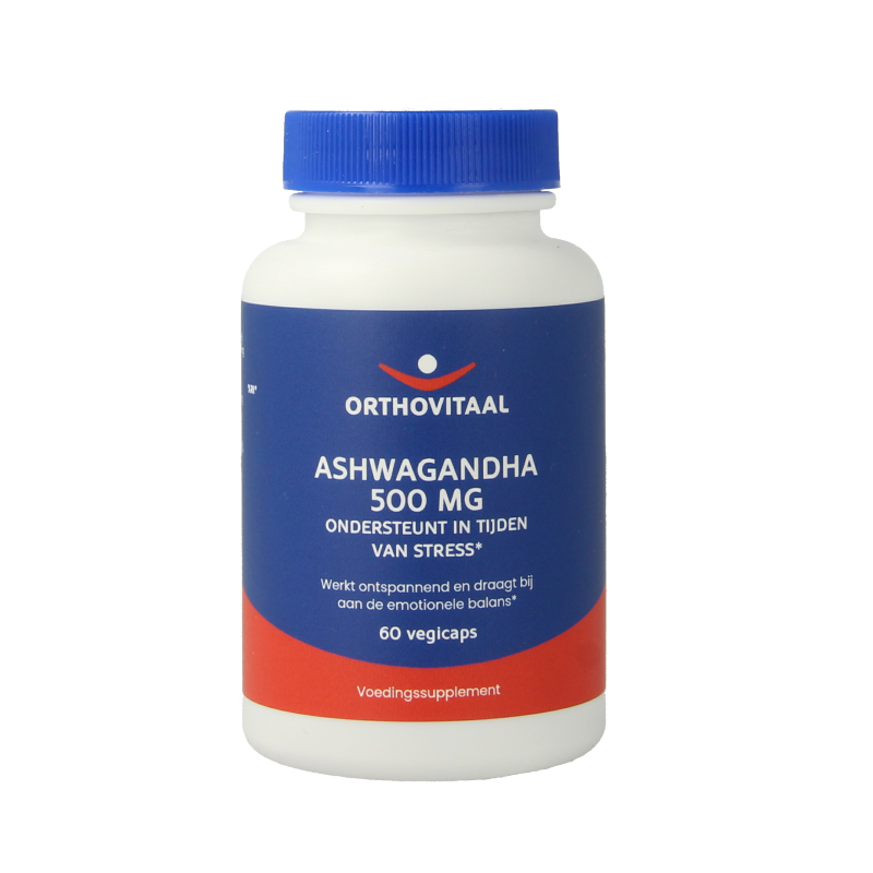 OrthoVitaal Ashwagandha 500mg 60 Vegetarische capsules