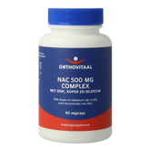 OrthoVitaal NAC 500mg complex 60 Vegetarische capsules