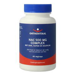 OrthoVitaal NAC 500mg complex 60 Vegetarische capsules
