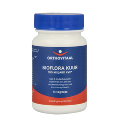 OrthoVitaal Bioflora kuur 100 miljard 14.00 Vegetarische capsules