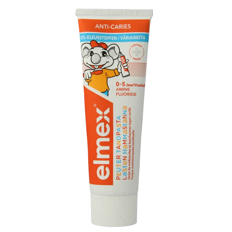 Elmex Tandpasta peuter 0-5 jaar 75 Milliliter