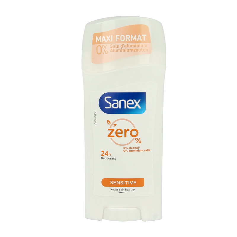 Sanex Deodorant stick zero % sensitive 65 Milliliter