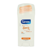 Sanex Deodorant stick zero % sensitive 65 Milliliter