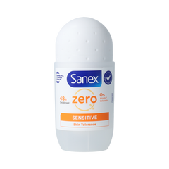 Sanex Deodorant roll-on zero% sensitive 50.00 Milliliter