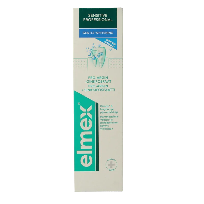 Elmex Tandpasta sensitive gentle white professional 75 Milliliter