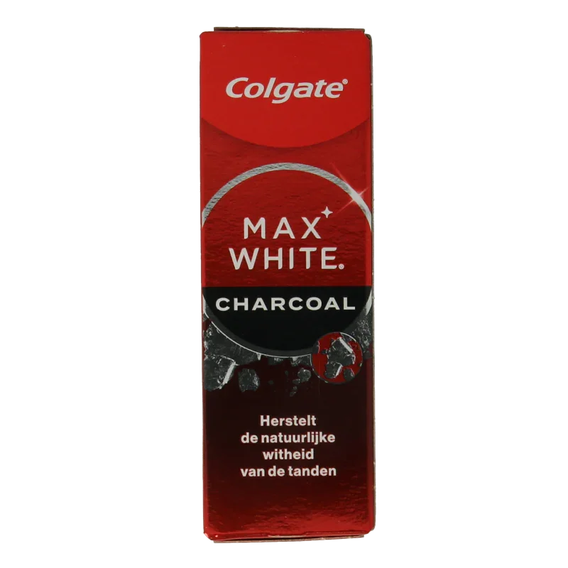 Colgate Tandpasta max white charcoal 20 Milliliter