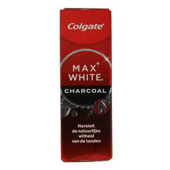 Colgate Tandpasta max white charcoal 20 Milliliter