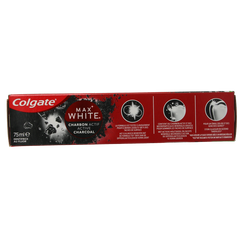 Colgate Tandpasta max white charcoal 75.00 Milliliter