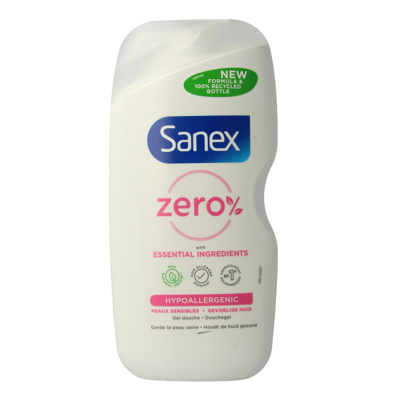 Sanex Douche zero% sensitive skin 400 Milliliter