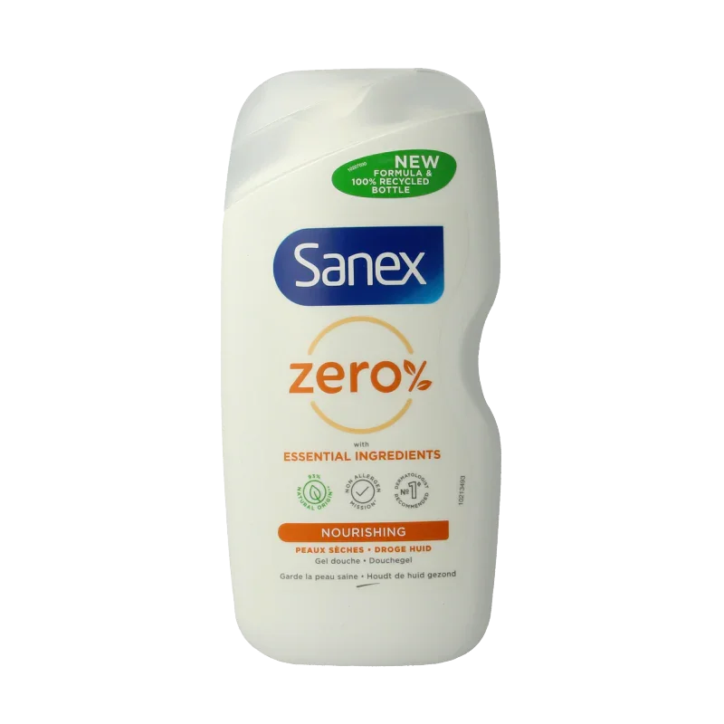 Sanex Shower zero% dry skin 400 Milliliter