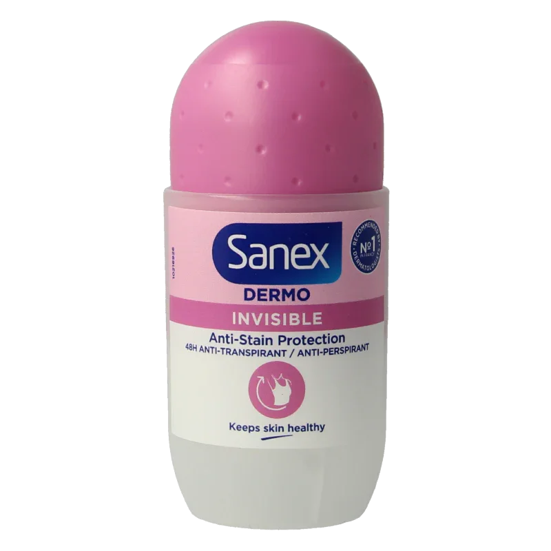 Sanex Deodorant roll-on invisible 50 Milliliter