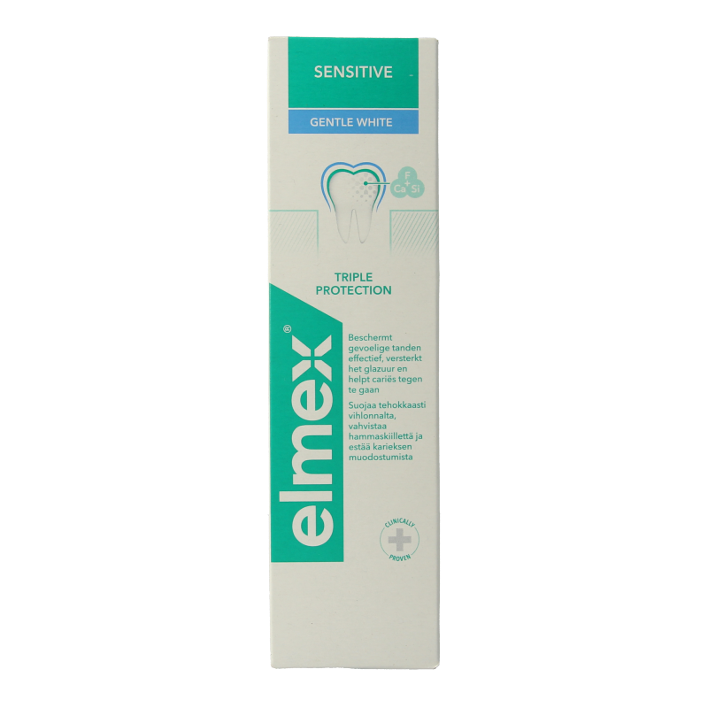 Elmex Tandpasta sensitive gentle white 75.00 Milliliter