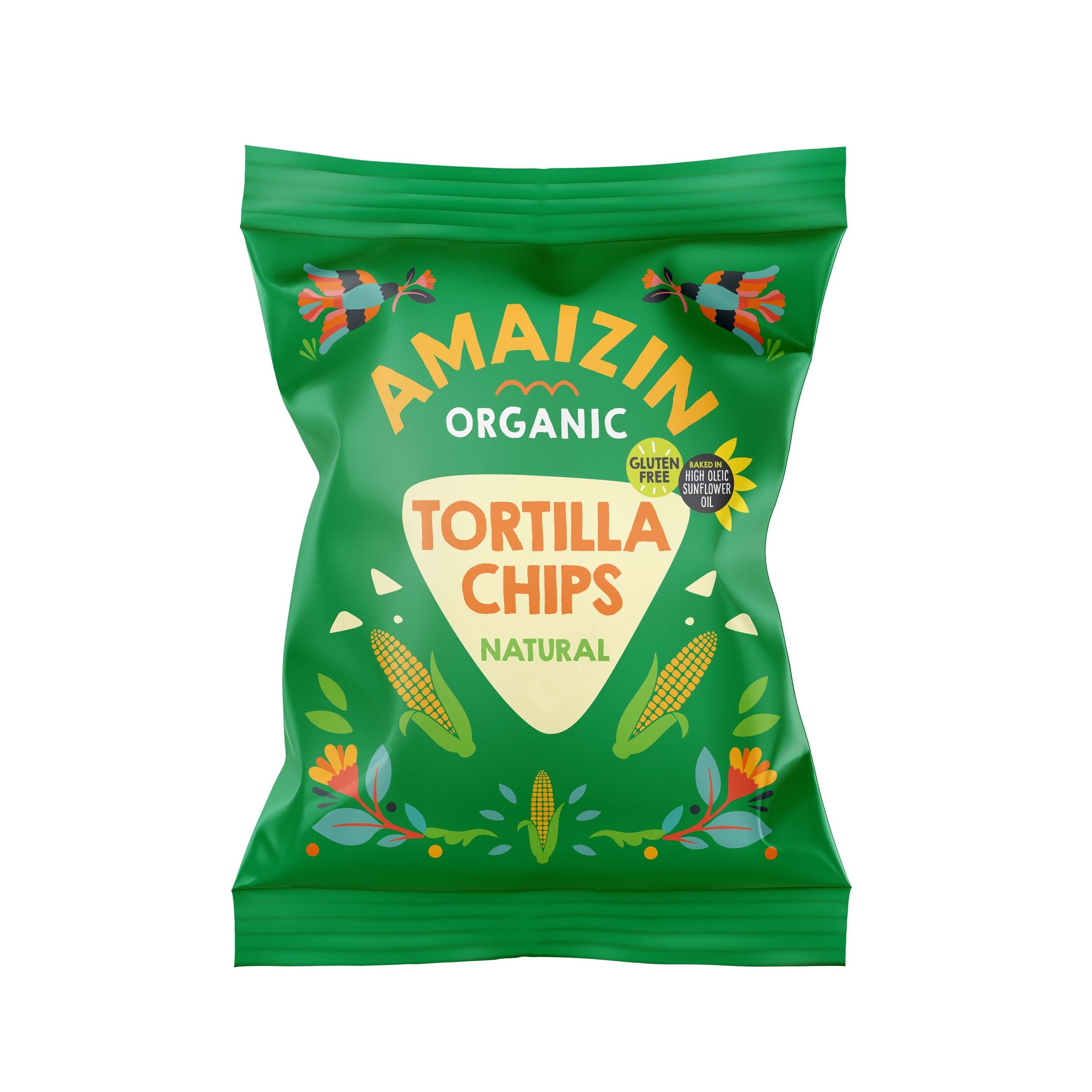 Amaizin Tortilla chips natural bio 75.00 Gram