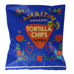 Amaizin Tortilla chips paprika bio 75 Gram