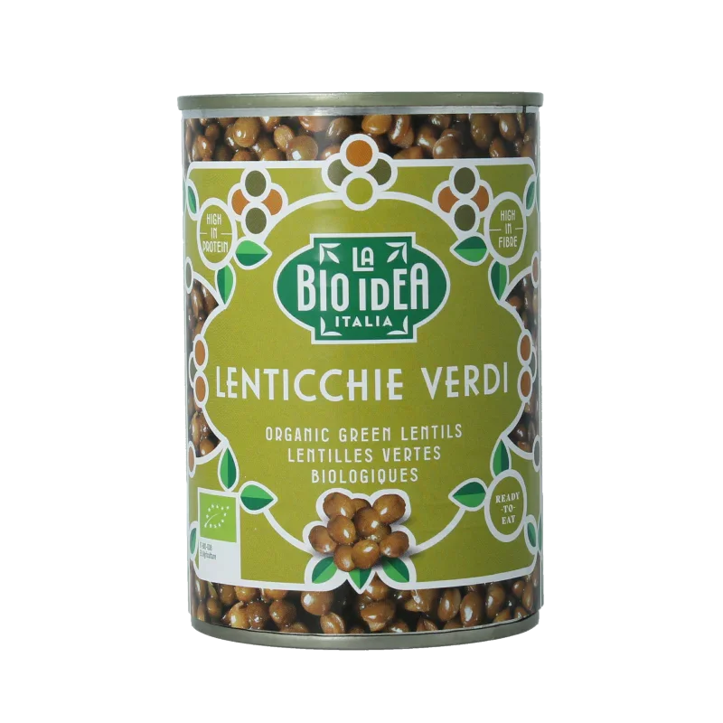La Bio Idea Groene linzen bio 400 Gram