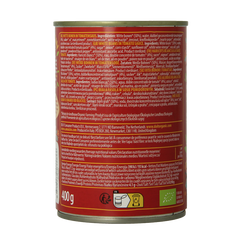 Amaizin Witte bonen in tomatensaus bio 400.00 Gram