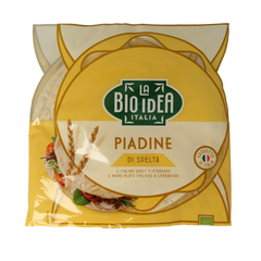 Bioidea Spelt piadine wrap bio 4 Stuks