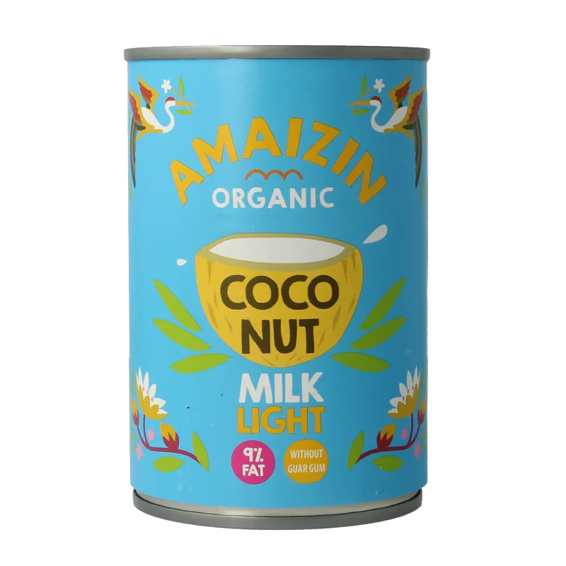 Amaizin Cocosmelk light bio 400 Milliliter