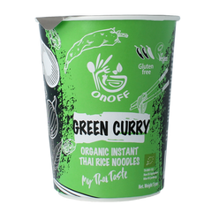 Onoff Instant noodlesoup green curry bio 75.00 Gram