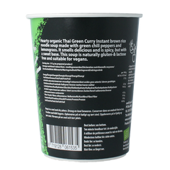 Onoff Instant noodlesoup green curry bio 75.00 Gram