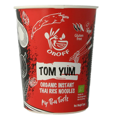 Onoff Instant noodlesoup tom yum bio 75 Gram