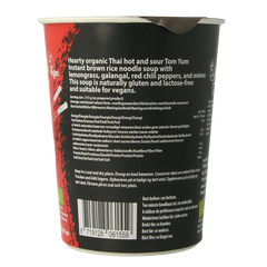 Onoff Instant noodlesoup tom yum bio 75.00 Gram