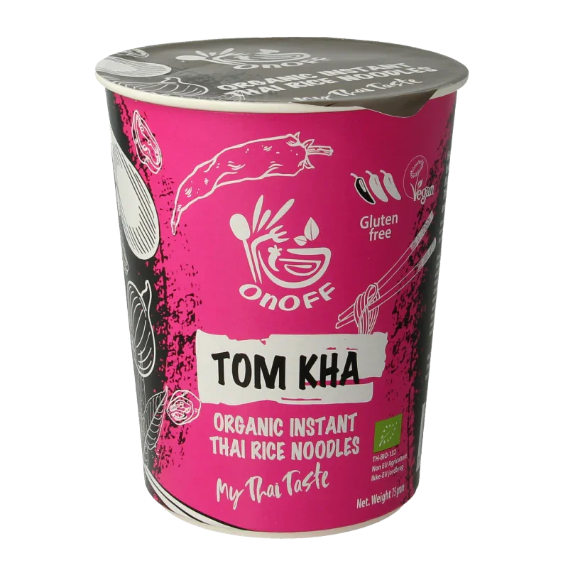 Onoff Instant noodlesoup tom kha bio 75 Gram