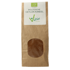 Vitiv Ceylon kaneel poeder bio 100 Gram